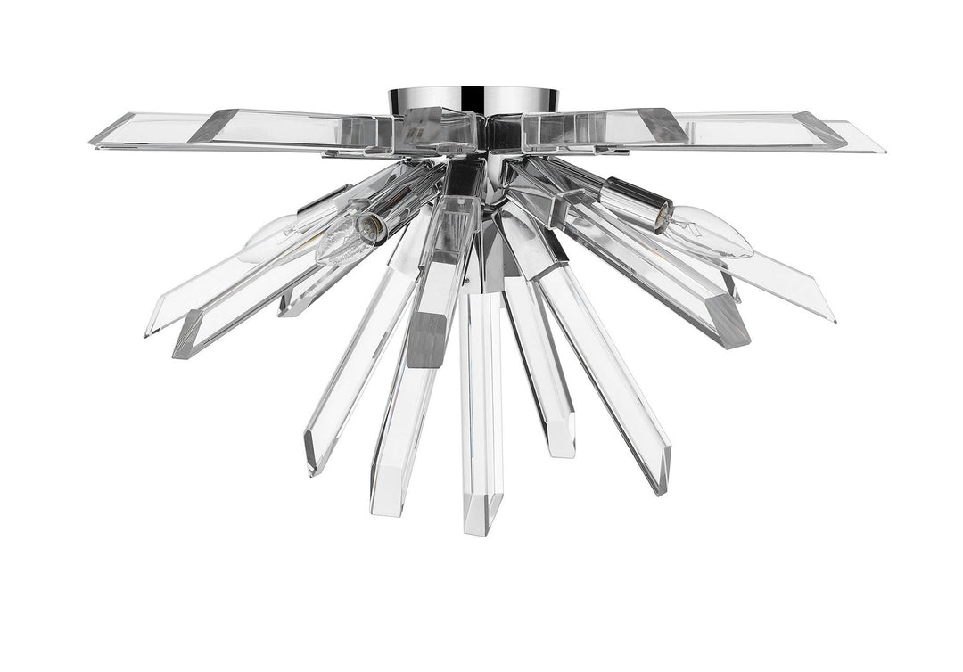 Z-Lite Burst 4003-F-CH Ceiling Light - Chrome