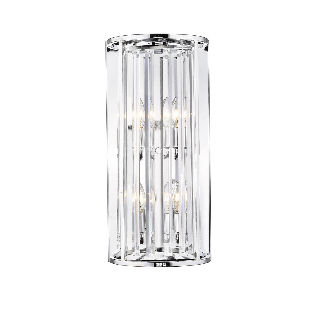 Z-Lite Monarch 439-4S-CH Wall Sconce Light - Chrome