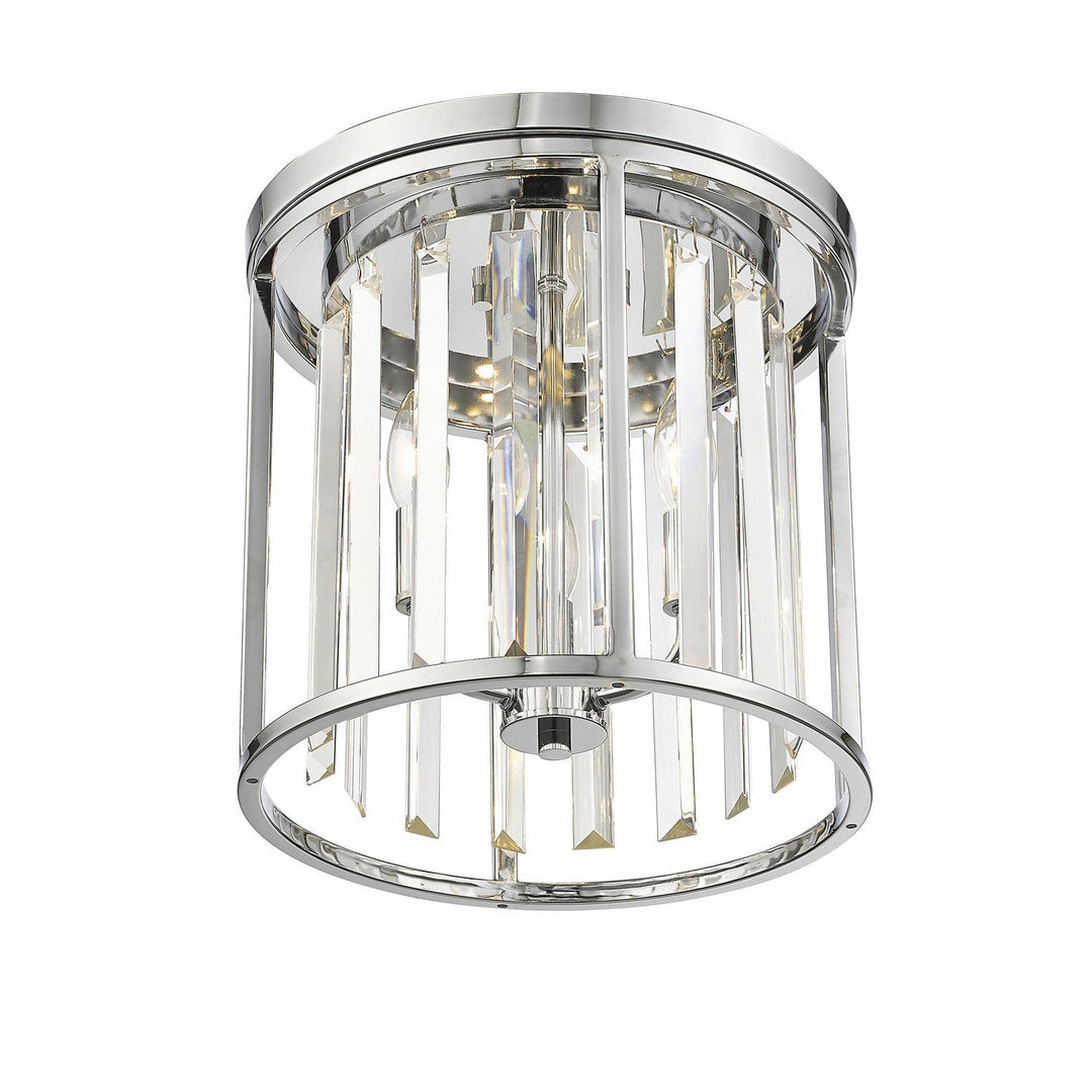 Z-Lite Monarch 439F12-CH Ceiling Light - Chrome