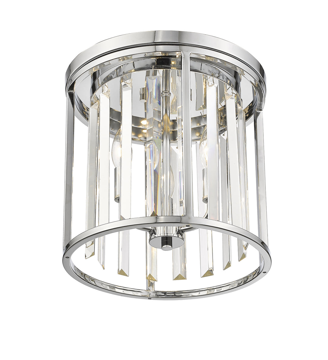 Z-Lite Monarch 439F12-CH Ceiling Light - Chrome