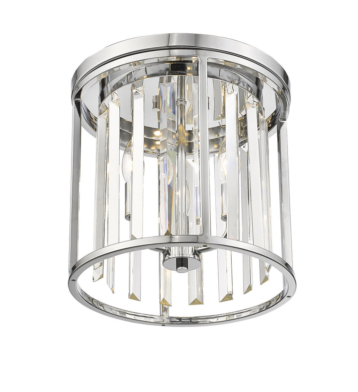 Z-Lite Monarch 439F12-CH Ceiling Light - Chrome