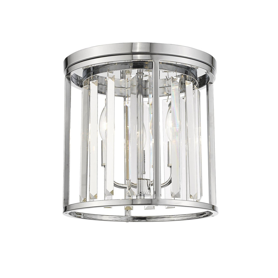 Z-Lite Monarch 439F12-CH Ceiling Light - Chrome