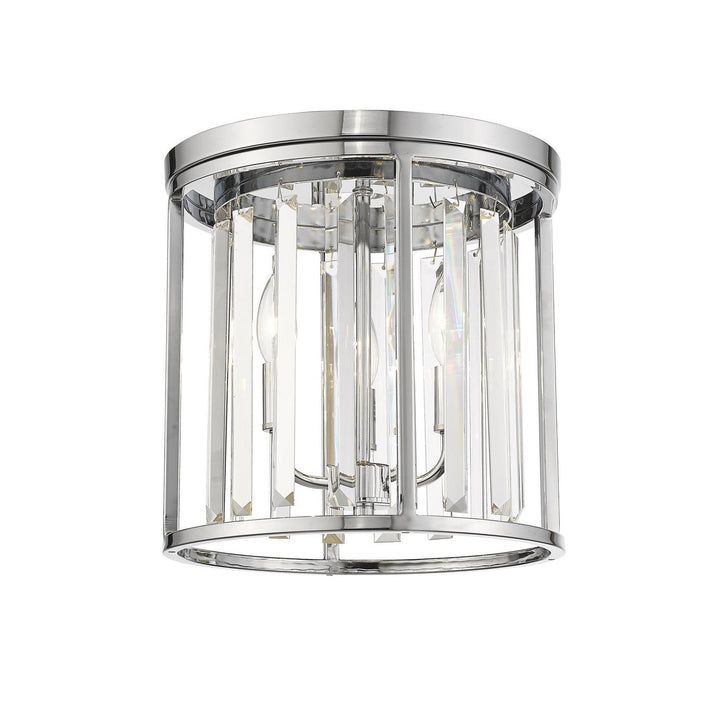Z-Lite Monarch 439F12-CH Ceiling Light - Chrome