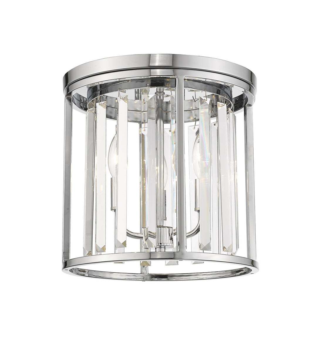 Z-Lite Monarch 439F12-CH Ceiling Light - Chrome