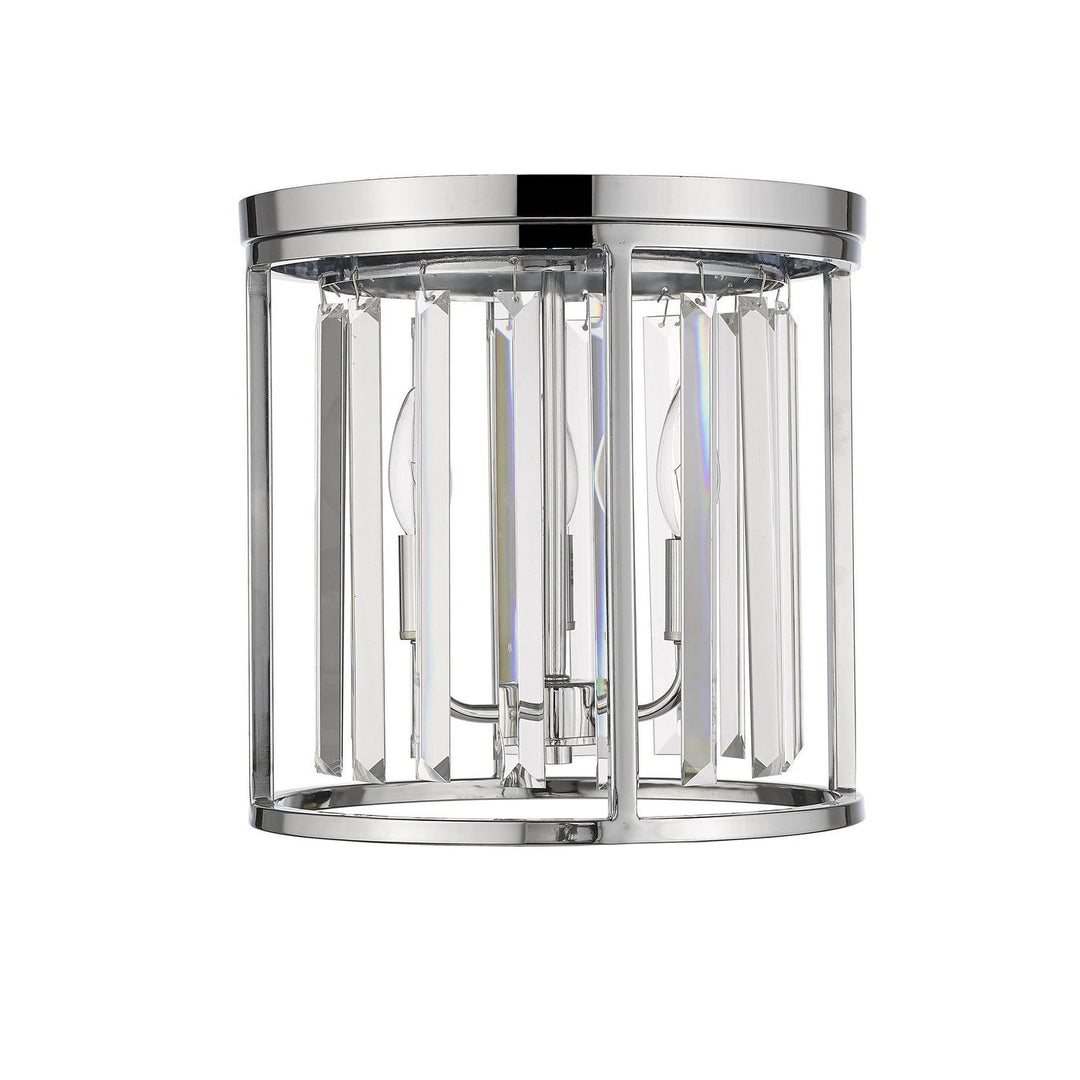 Z-Lite Monarch 439F12-CH Ceiling Light - Chrome