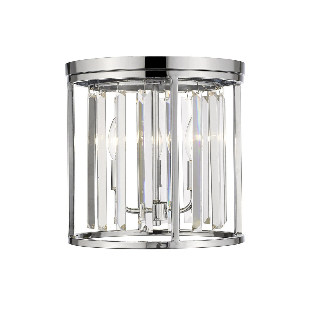 Z-Lite Monarch 439F12-CH Ceiling Light - Chrome