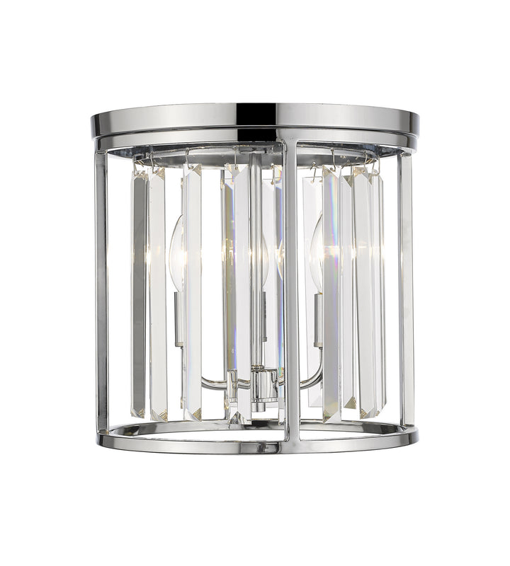Z-Lite Monarch 439F12-CH Ceiling Light - Chrome