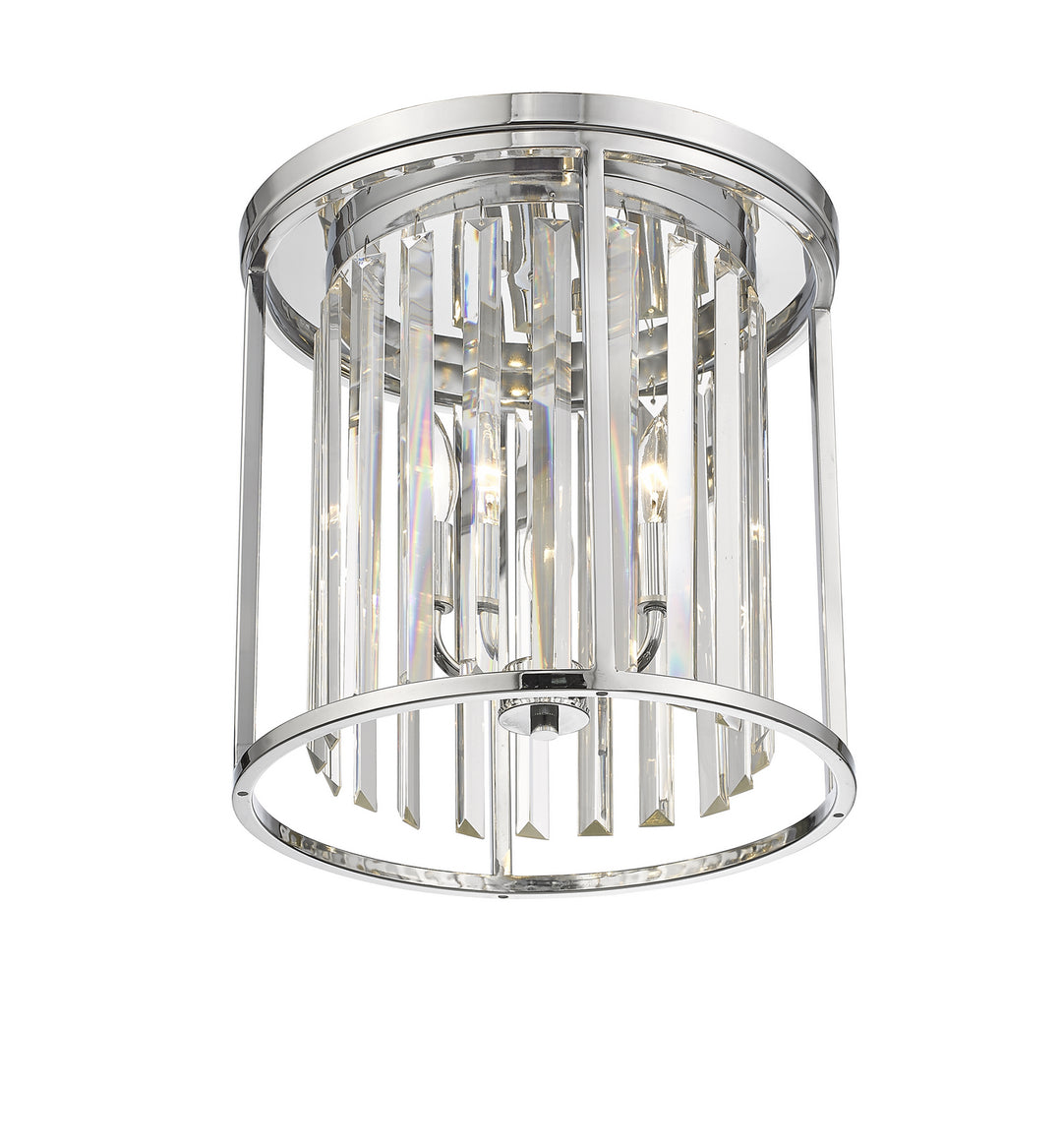 Z-Lite Monarch 439F14-CH Ceiling Light - Chrome