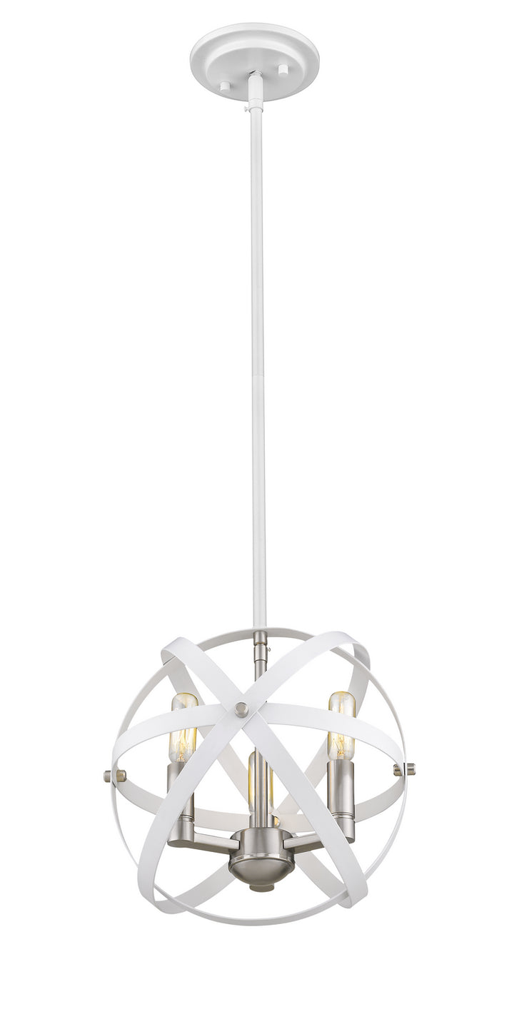 Z-lite  463-12HWH-BN Pendant Light -