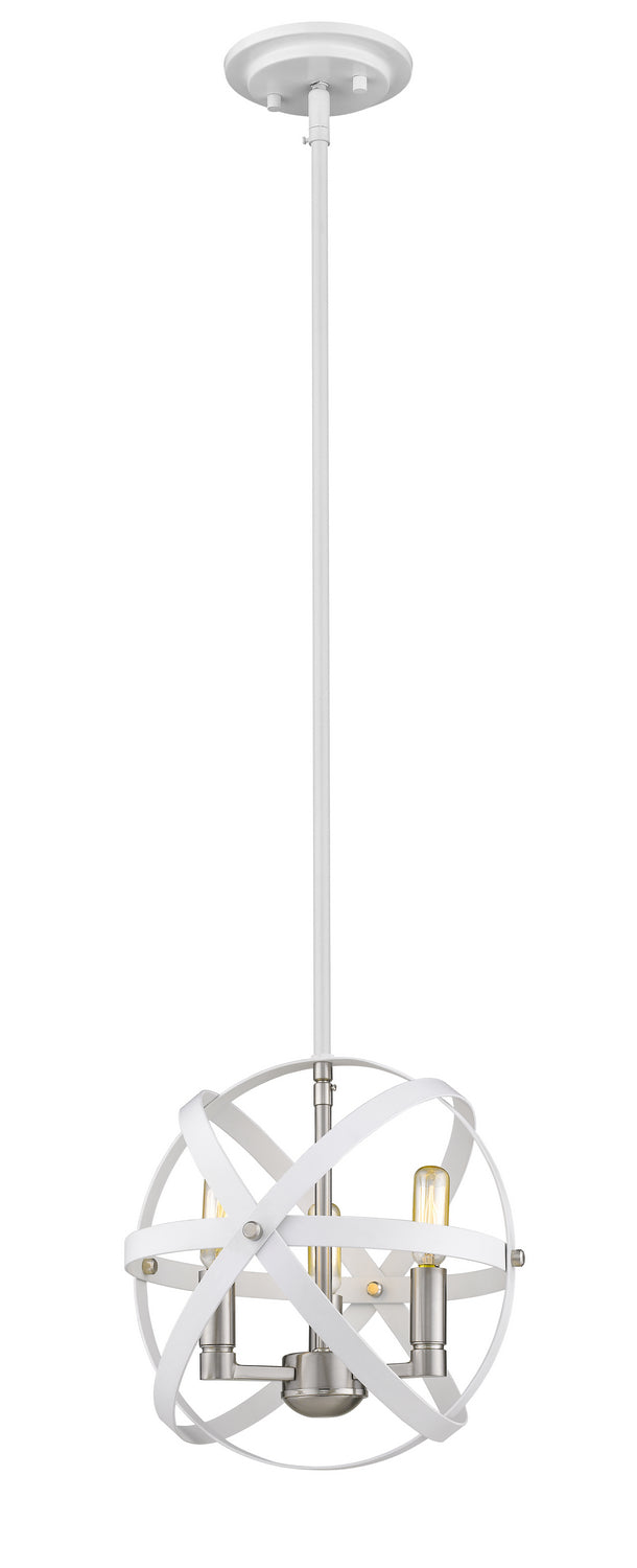 Z-lite  463-12HWH-BN Pendant Light -