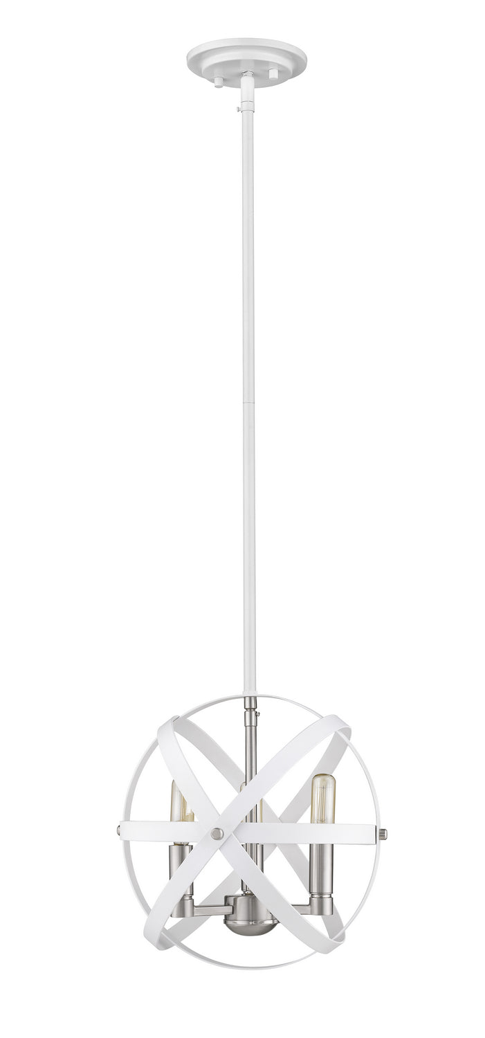 Z-lite  463-12HWH-BN Pendant Light -