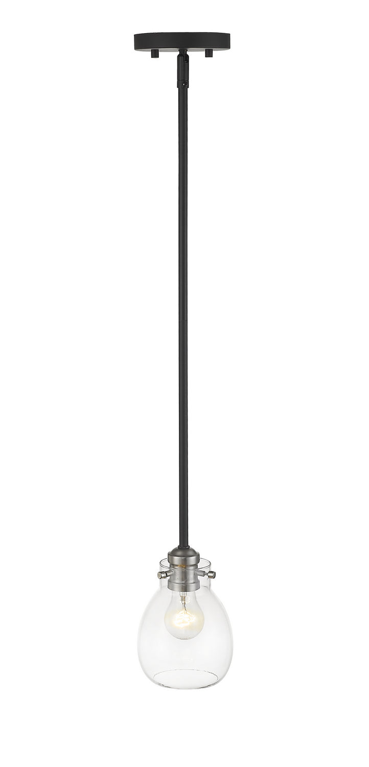 Z-Lite Kraken 466MP-MB-BN Pendant Light - Matte Black / Brushed Nickel