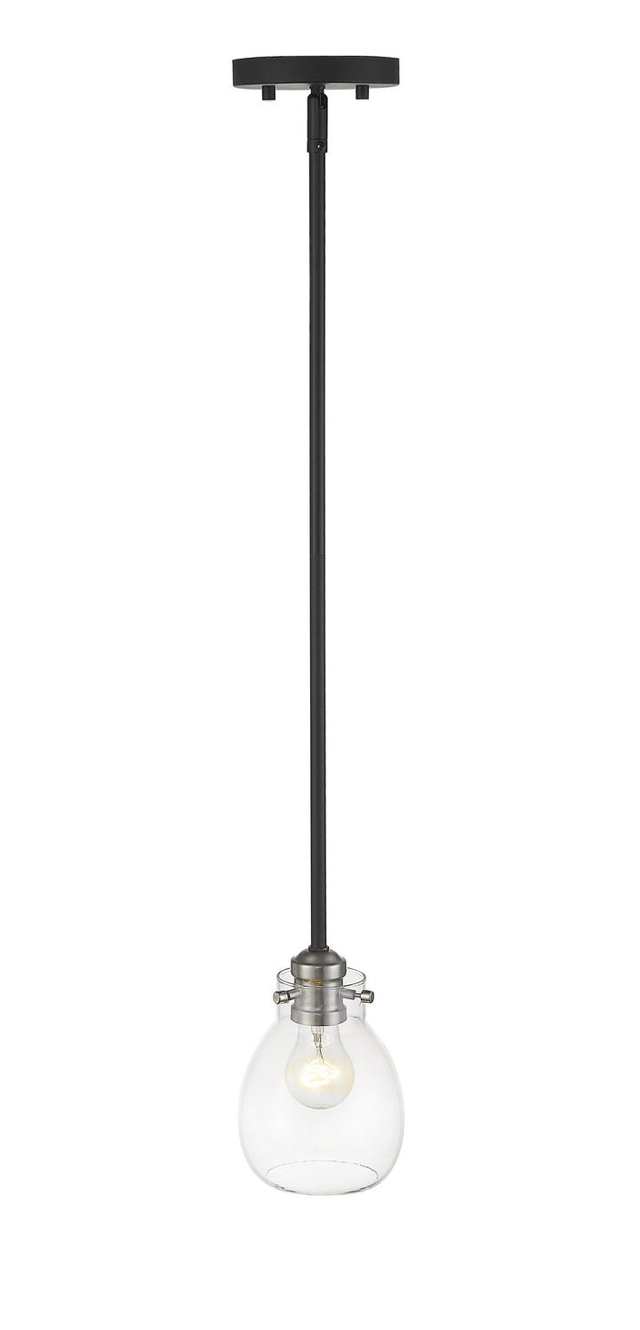 Z-Lite Kraken 466MP-MB-BN Pendant Light - Matte Black / Brushed Nickel