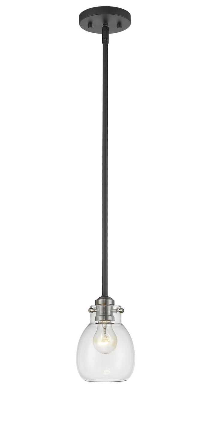 Z-Lite Kraken 466MP-MB-BN Pendant Light - Matte Black / Brushed Nickel