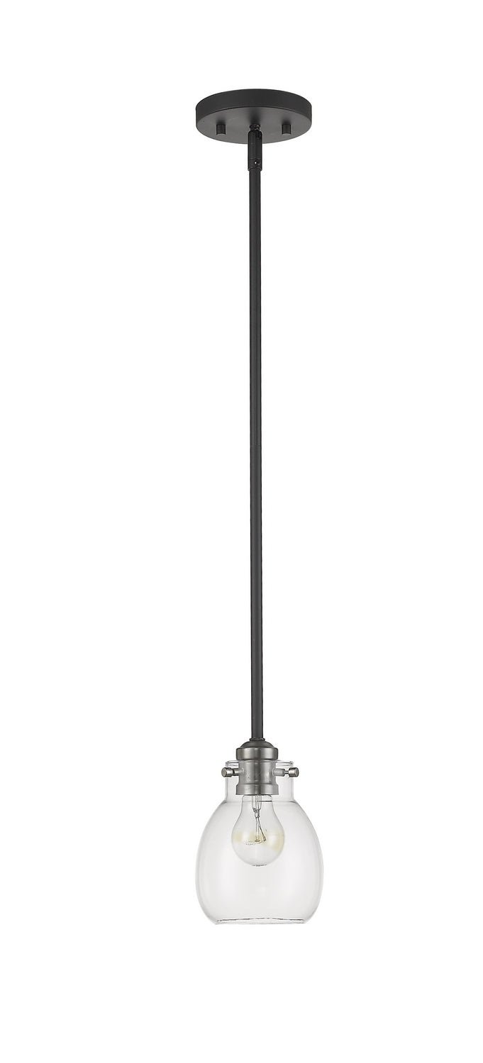 Z-Lite Kraken 466MP-MB-BN Pendant Light - Matte Black / Brushed Nickel