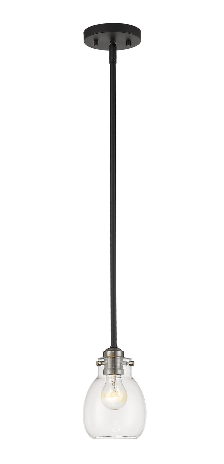 Z-Lite Kraken 466MP-MB-BN Pendant Light - Matte Black / Brushed Nickel