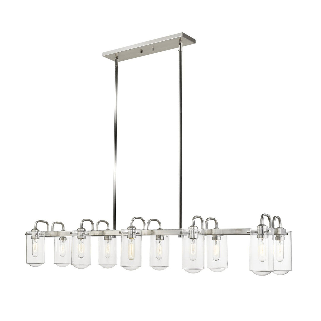 Z-Lite Delaney 471-10L-BN Pendant Light - Brushed Nickel
