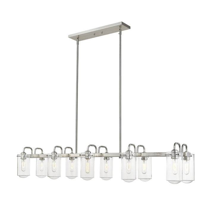 Z-Lite Delaney 471-10L-BN Pendant Light - Brushed Nickel