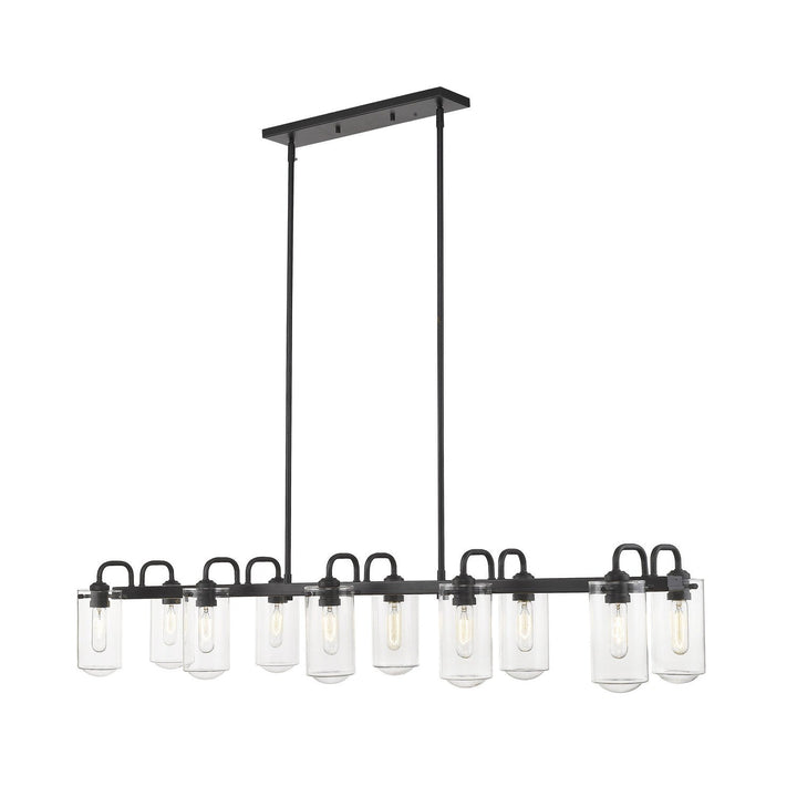Z-Lite Delaney 471-10L-MB Pendant Light - Matte Black