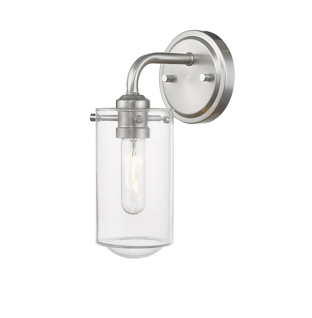 Z-Lite Delaney 471-1S-BN Wall Sconce Light - Brushed Nickel