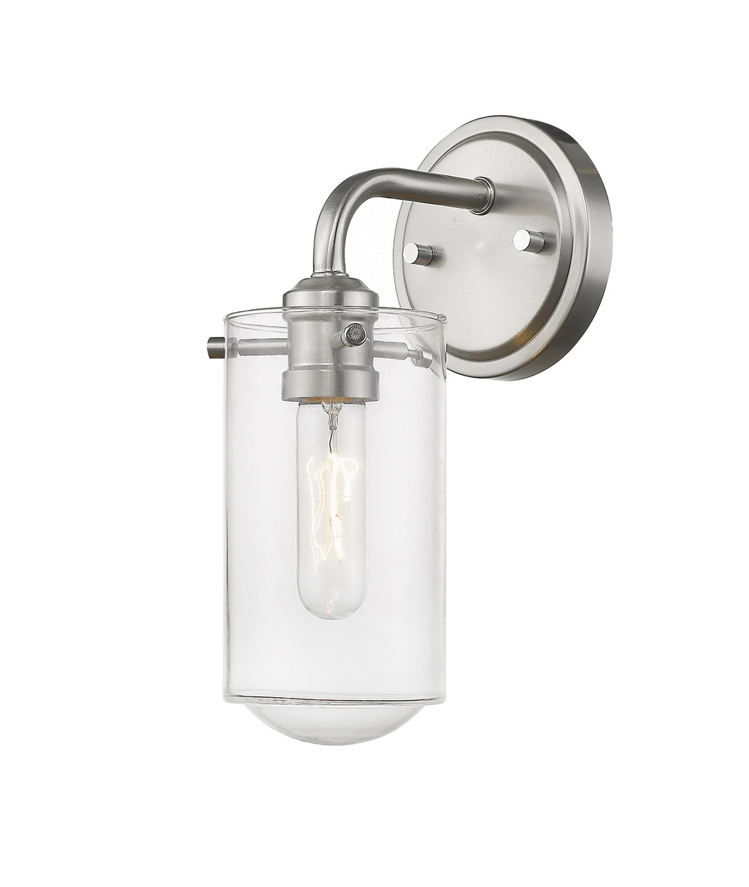 Z-Lite Delaney 471-1S-BN Wall Sconce Light - Brushed Nickel