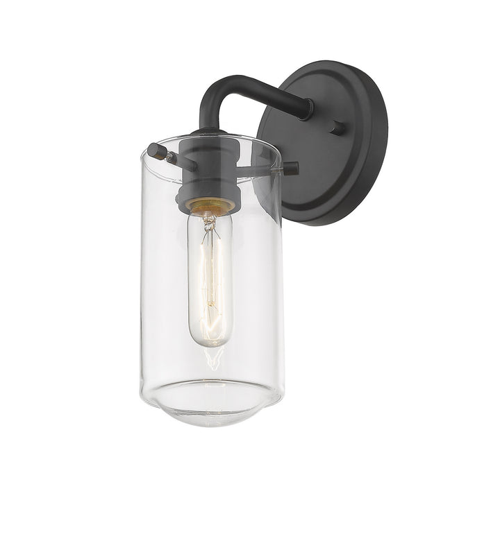 Z-Lite Delaney 471-1S-MB Wall Sconce Light - Matte Black