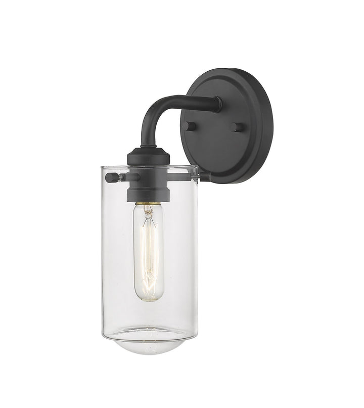 Z-Lite Delaney 471-1S-MB Wall Sconce Light - Matte Black