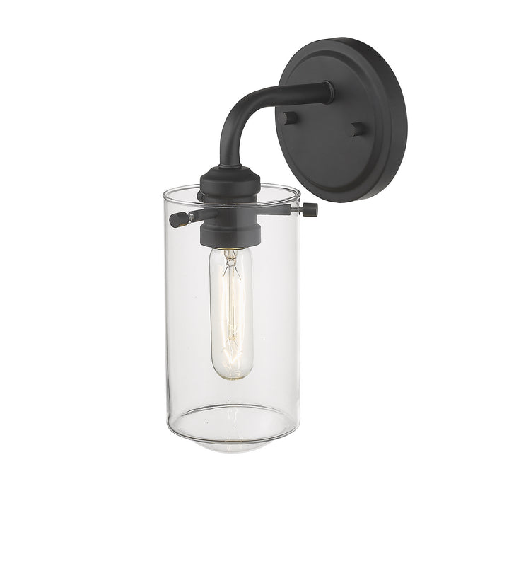 Z-Lite Delaney 471-1S-MB Wall Sconce Light - Matte Black