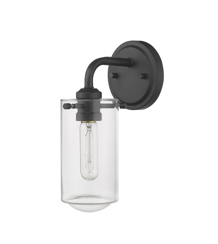 Z-Lite Delaney 471-1S-MB Wall Sconce Light - Matte Black
