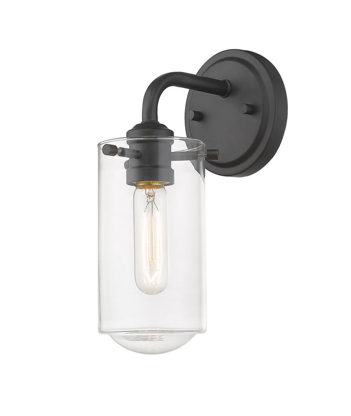 Z-Lite Delaney 471-1S-MB Wall Sconce Light - Matte Black