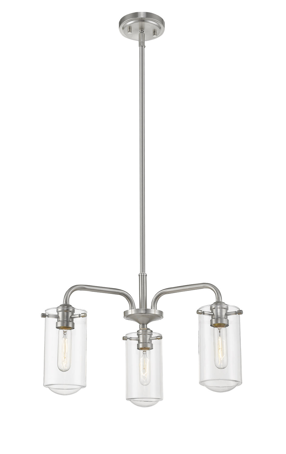 Z-Lite Delaney 471-3BN Chandelier Light - Brushed Nickel