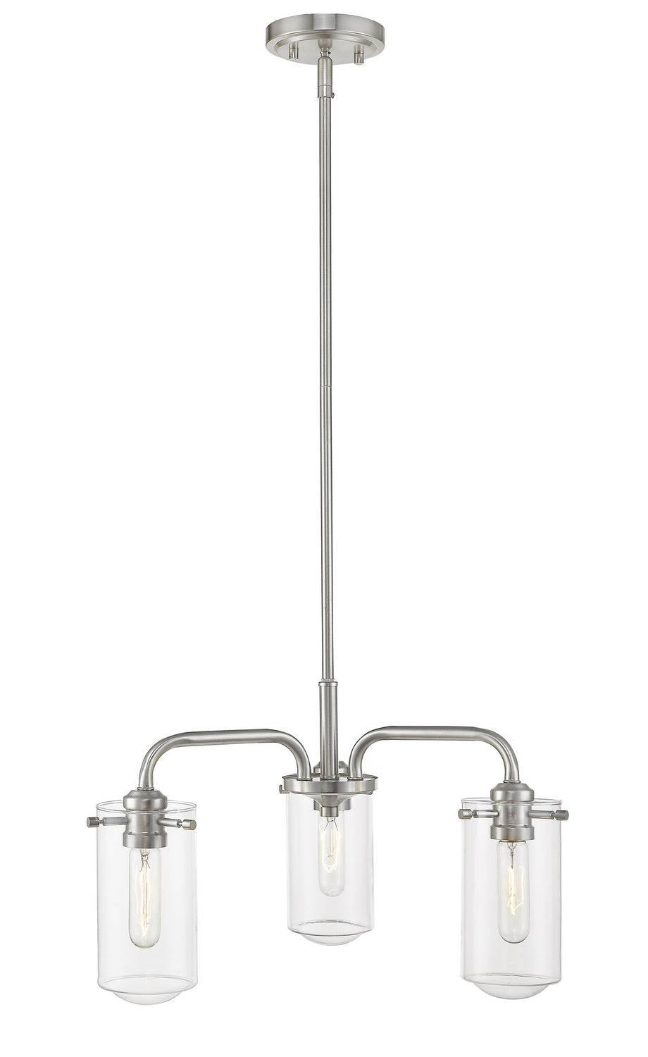 Z-Lite Delaney 471-3BN Chandelier Light - Brushed Nickel