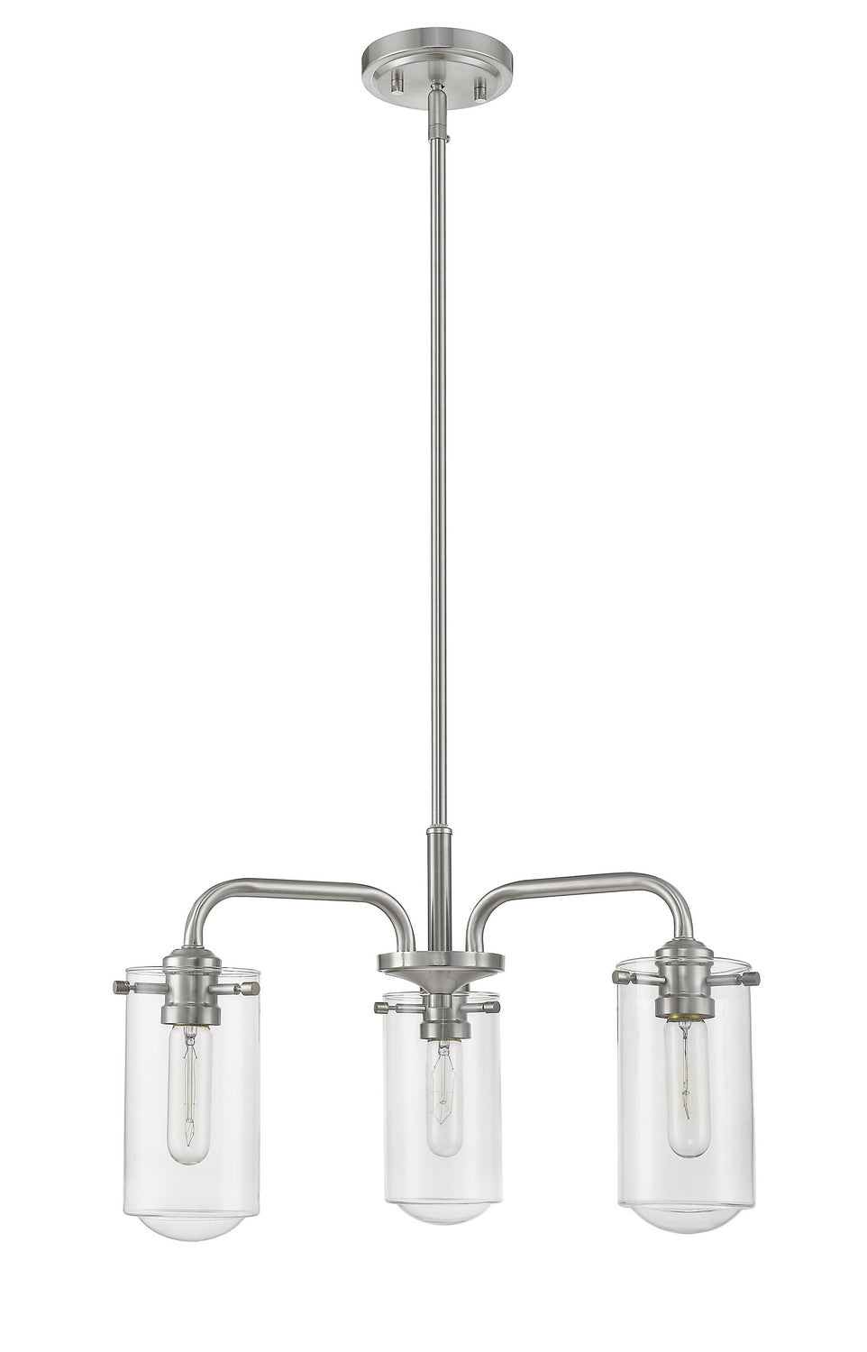 Z-Lite Delaney 471-3BN Chandelier Light - Brushed Nickel