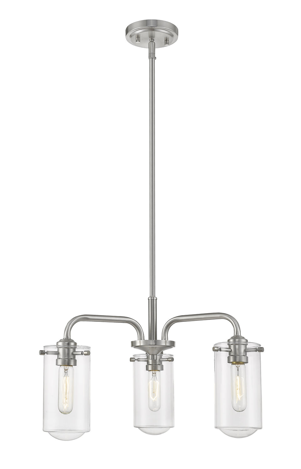 Z-Lite Delaney 471-3BN Chandelier Light - Brushed Nickel