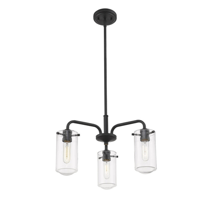 Z-Lite Delaney 471-3MB Chandelier Light - Matte Black