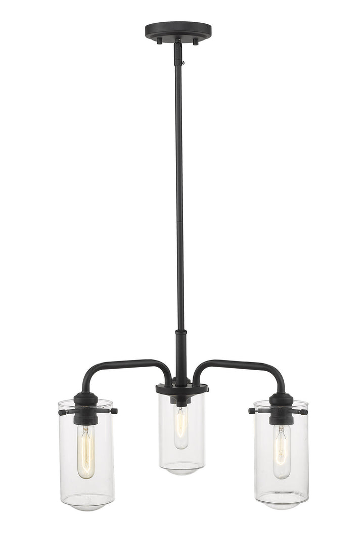 Z-Lite Delaney 471-3MB Chandelier Light - Matte Black
