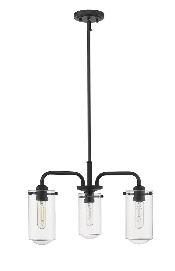 Z-Lite Delaney 471-3MB Chandelier Light - Matte Black