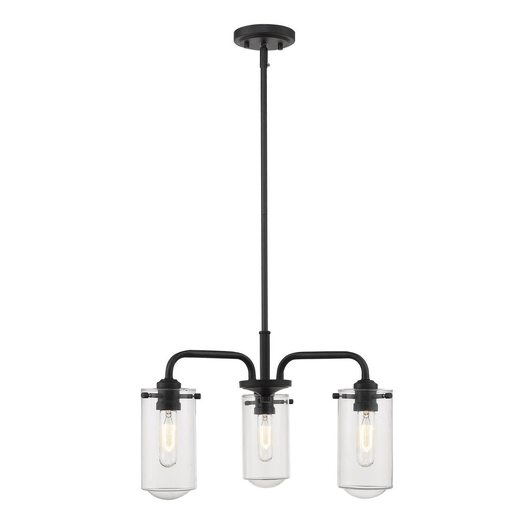 Z-Lite Delaney 471-3MB Chandelier Light - Matte Black