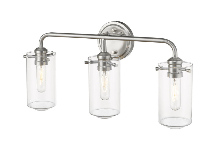 Z-Lite Delaney 471-3V-BN Bath Vanity Light 22 in. wide - Brushed Nickel