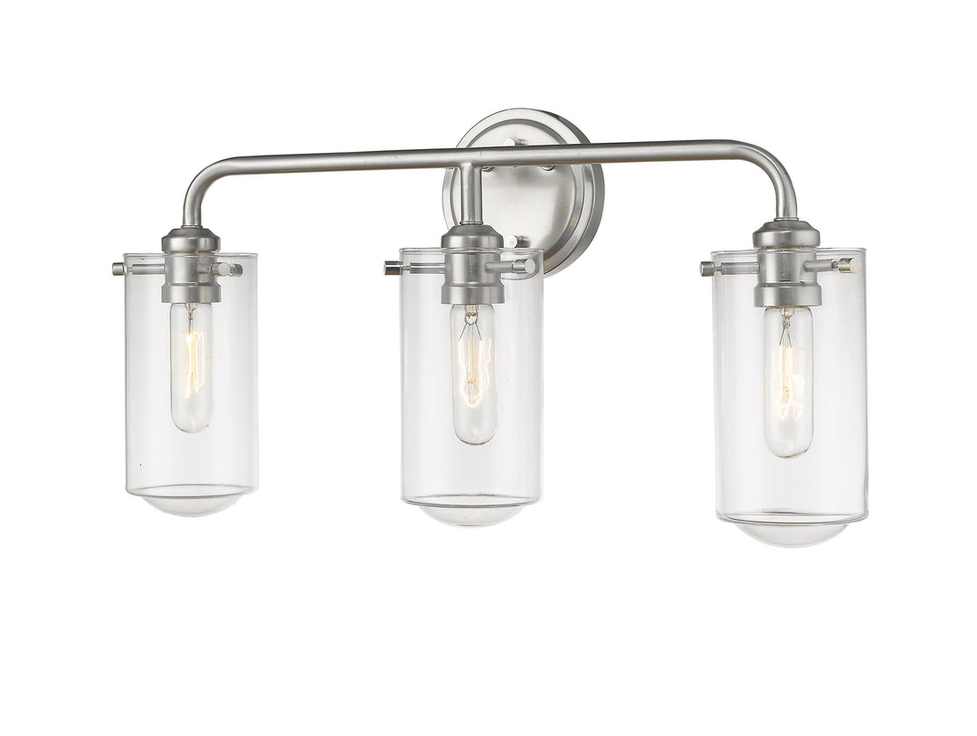 Z-Lite Delaney 471-3V-BN Bath Vanity Light 22 in. wide - Brushed Nickel