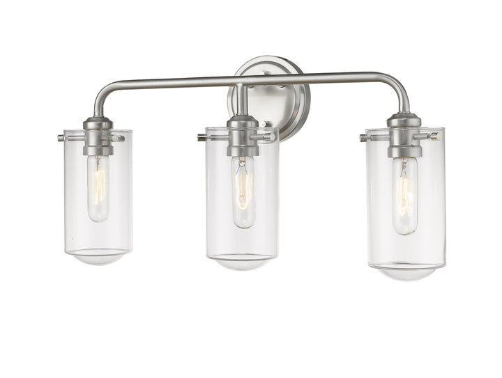 Z-Lite Delaney 471-3V-BN Bath Vanity Light 22 in. wide - Brushed Nickel