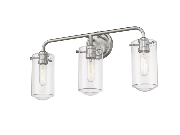 Z-Lite Delaney 471-3V-BN Bath Vanity Light 22 in. wide - Brushed Nickel