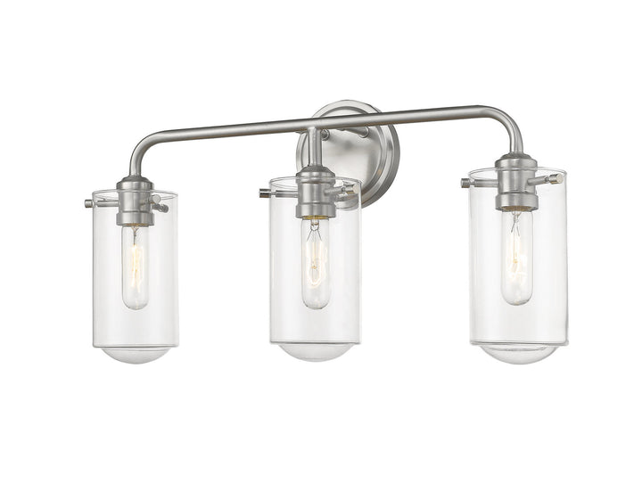 Z-Lite Delaney 471-3V-BN Bath Vanity Light 22 in. wide - Brushed Nickel