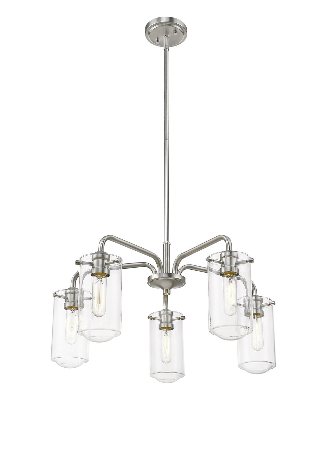 Z-Lite Delaney 471-5BN Chandelier Light - Brushed Nickel