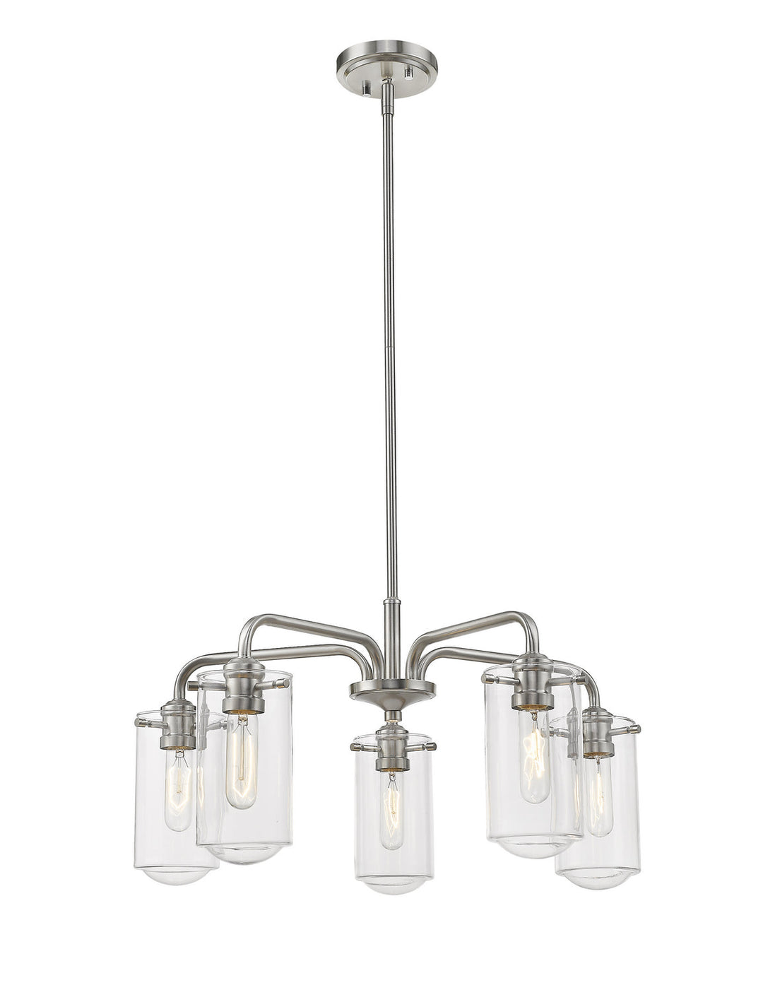 Z-Lite Delaney 471-5BN Chandelier Light - Brushed Nickel