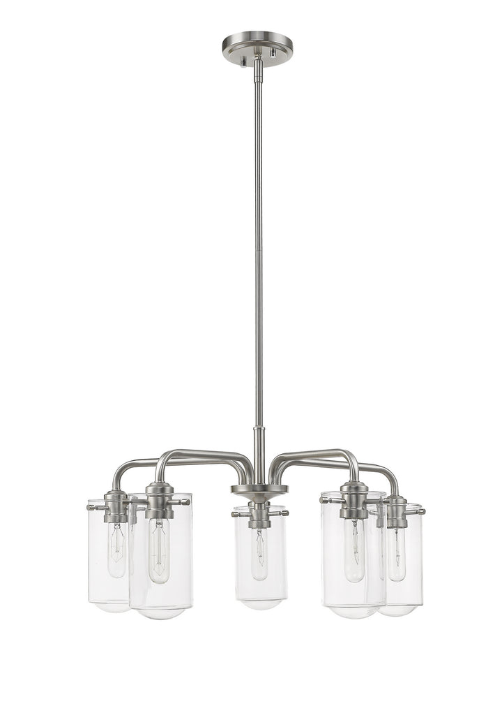 Z-Lite Delaney 471-5BN Chandelier Light - Brushed Nickel