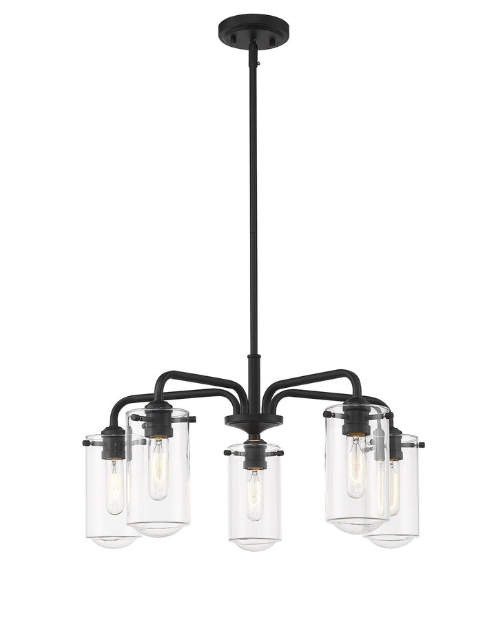 Z-Lite Delaney 471-5MB Chandelier Light - Matte Black