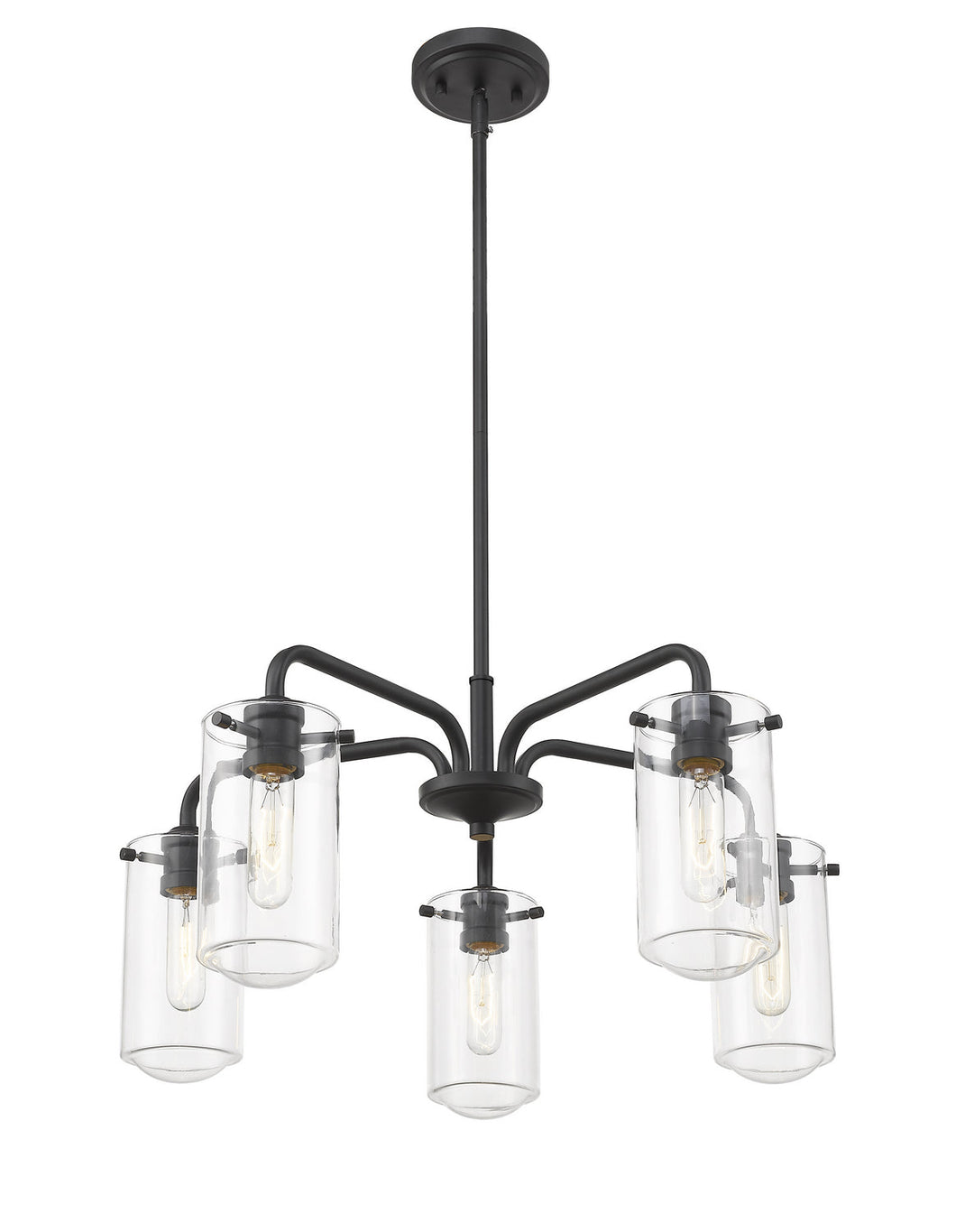 Z-Lite Delaney 471-5MB Chandelier Light - Matte Black