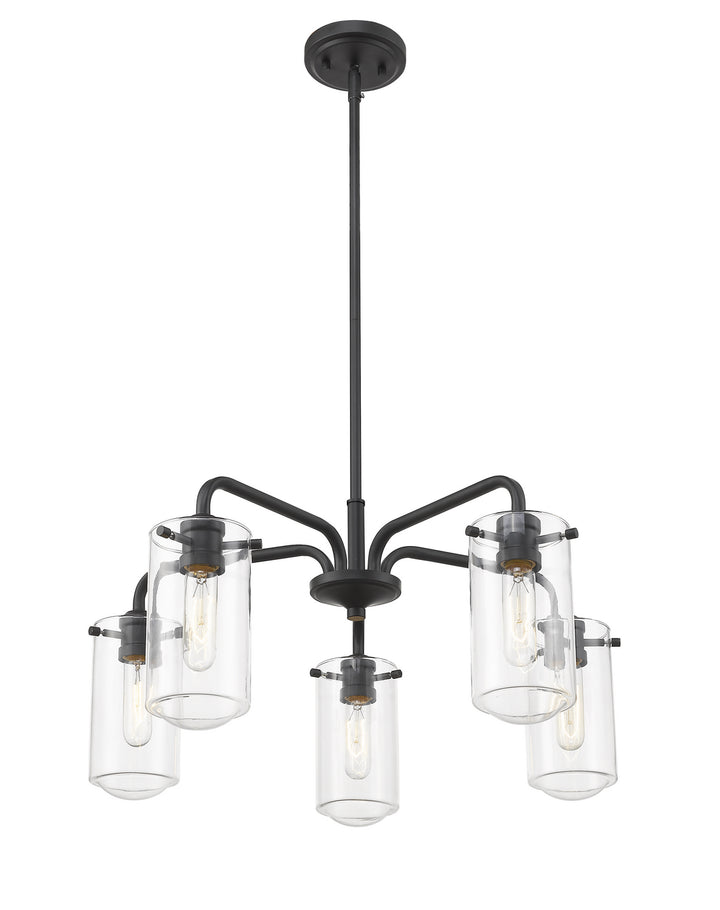 Z-Lite Delaney 471-5MB Chandelier Light - Matte Black