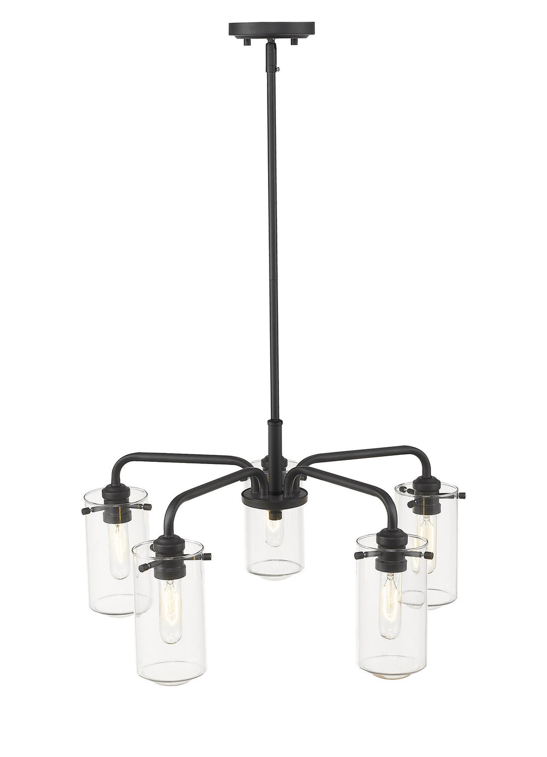 Z-Lite Delaney 471-5MB Chandelier Light - Matte Black